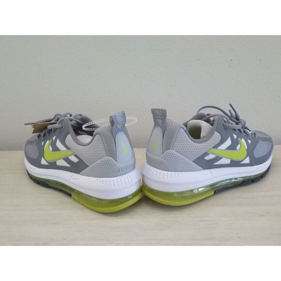 Nike CW1648 005 Men's Sz 9.5 Gray/Volt Green Air Max Genome Running Shoes $170 - Picture 11 of 12